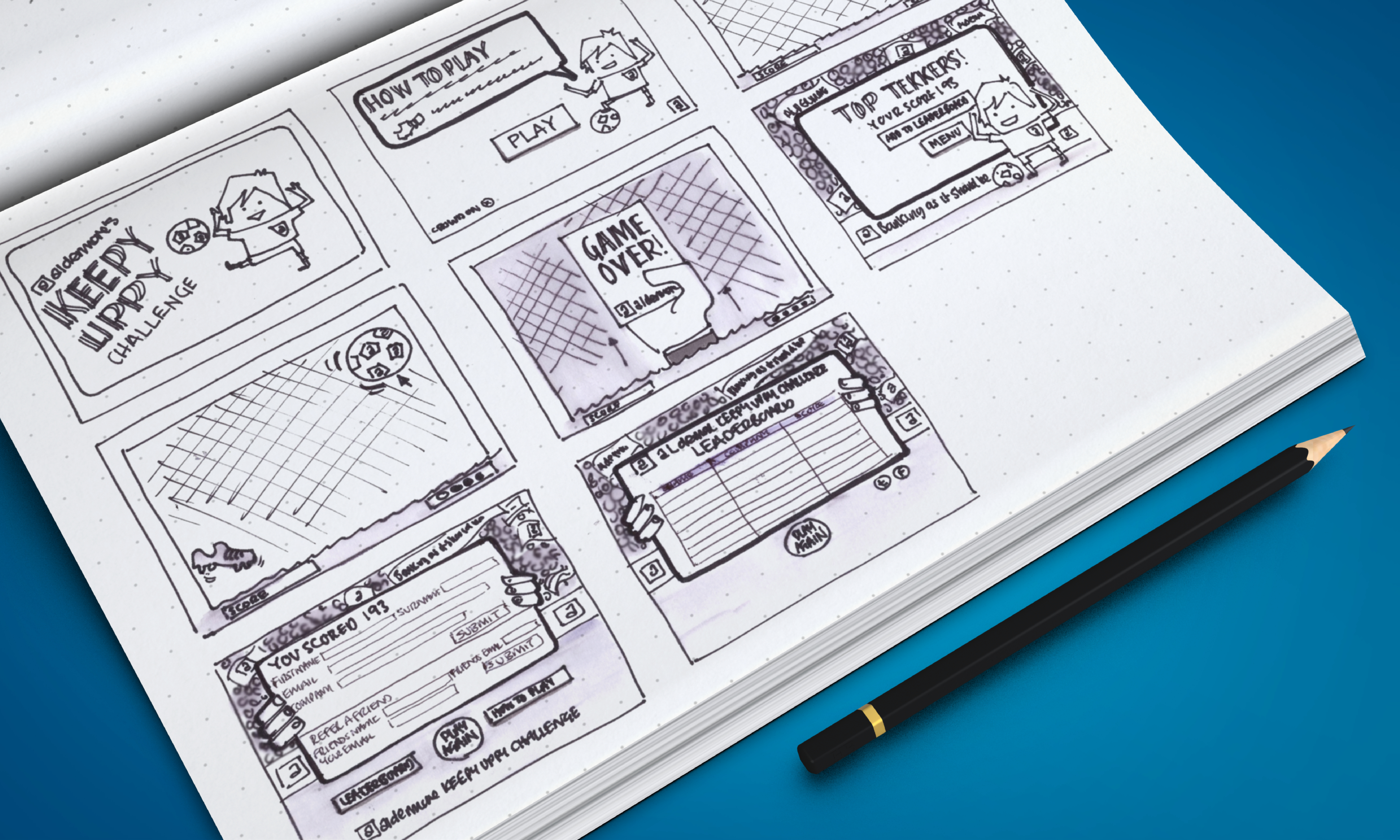 Aldermore - World Cup game storyboard