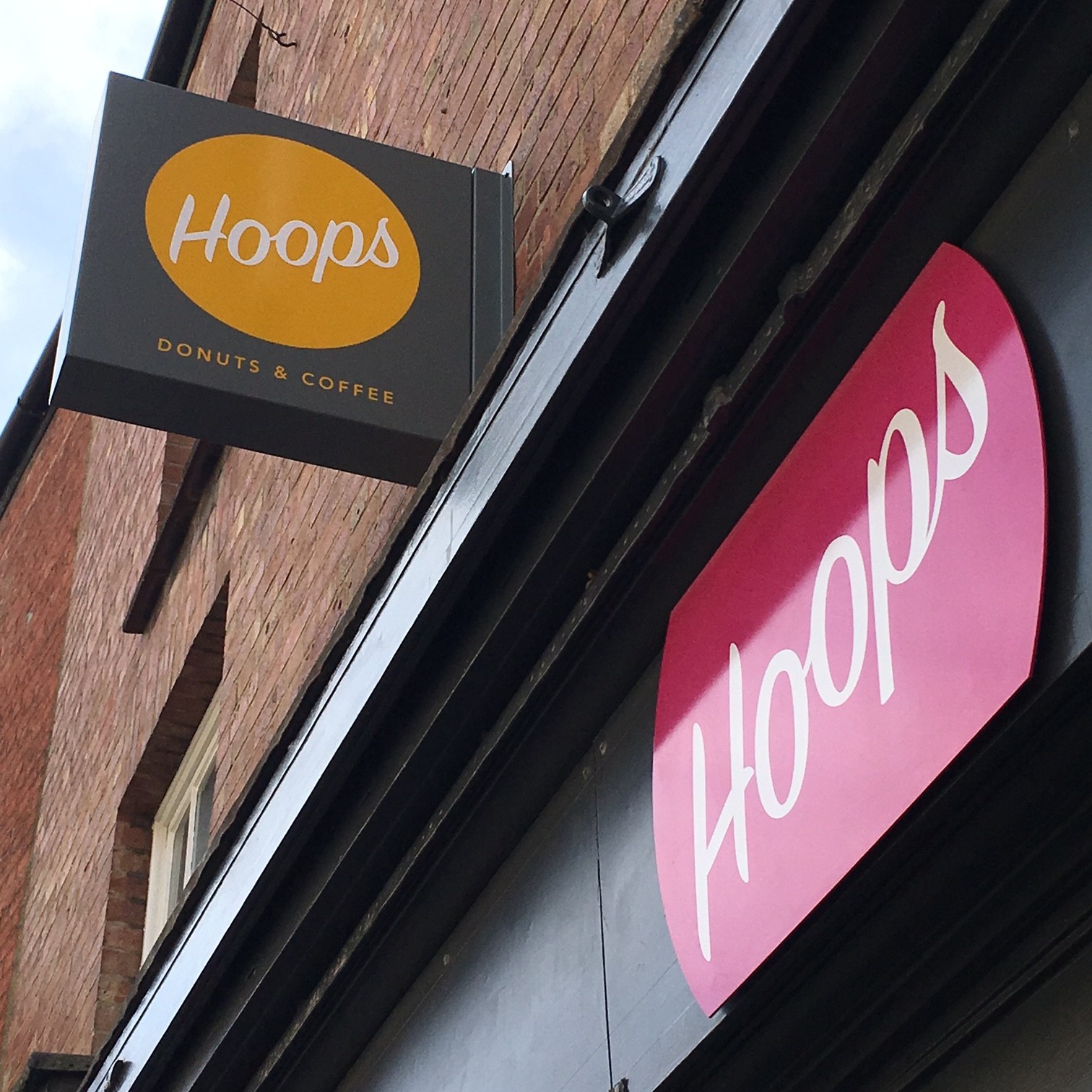 Hoops signage