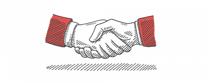 handshake illustration