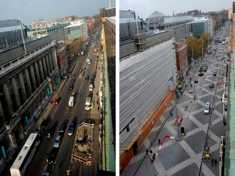 Exhibition Road: Before And After