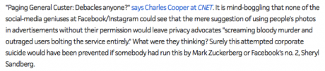 CNET's Charles Cooper on the Instagram debacle